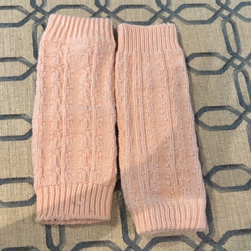 Cat & Jack Pink Knit Kids Leggings